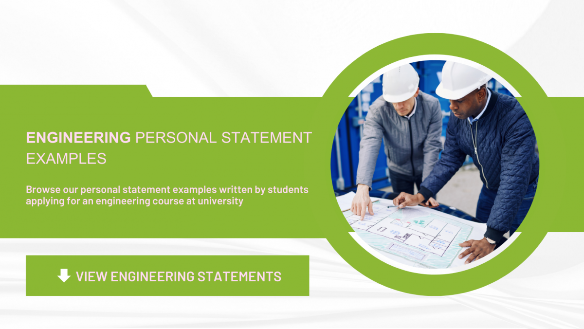 sustainable energy engineering personal statement